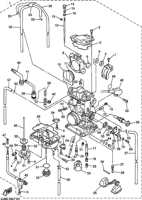 Yamaha Wr250g Wr250f 5umf 2007 020 A 2007 Carburetor Supplied Next