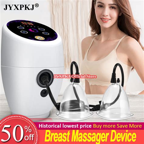 Original Electric Breast Massage Instrument Breast Care Far Infrared Vacuum Therapi Machine