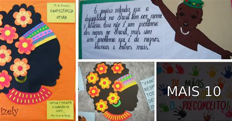 Murais Dia Da Consci Ncia Negra Dicas De Mural E Painel S Escola