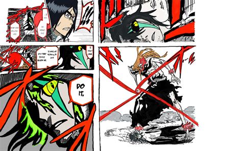 Favorite Bleach manga panel redrawn in color - Queeky - photos & collages