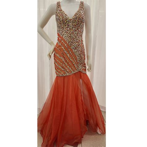 Lite orange dress - normandysboutique