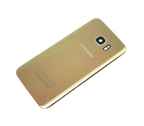 Tapa Trasera Samsung Galaxy S7 Edge G935 Dorado Original