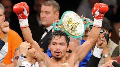 WBC Boost For Pacman Boxing News Sky Sports