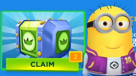 Minion Rush Festival Completed Rewards Claim Prize Pods Opening In