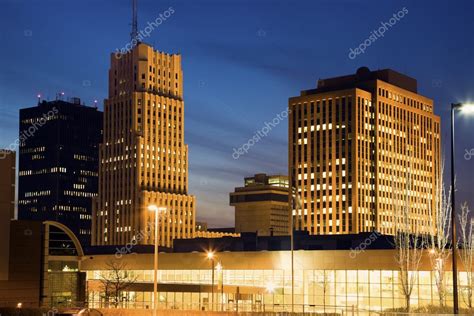 Skyline of Akron, Ohio — Stock Photo © benkrut #4671873