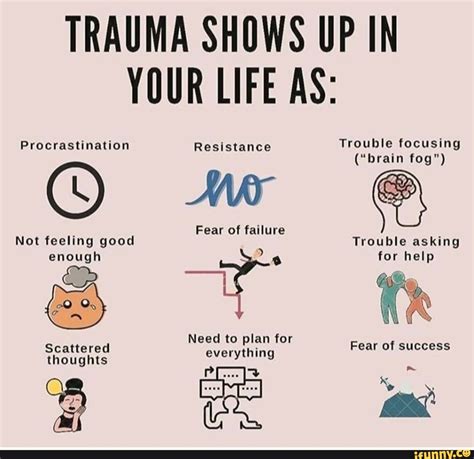 Trauma Shows Up In Your Life As Ifunny