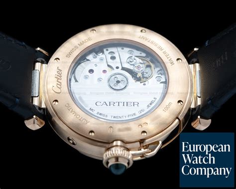 Cartier Crwgpa0026 Pasha De Cartier Moon Phases 41mm 18k Rose Gold