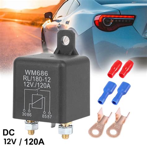 Wm Dc V Relay Battery Isolating Relay V A Peak Load For Car