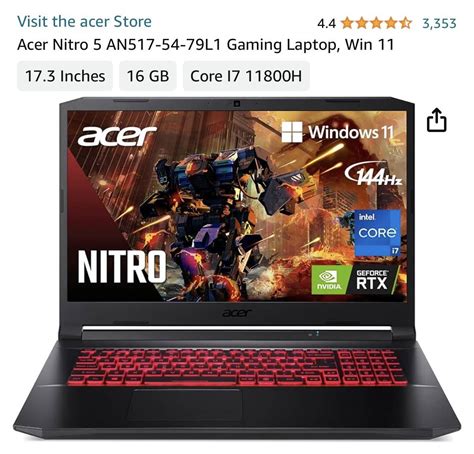 Acer nitro 5 price : r/GamingLaptops