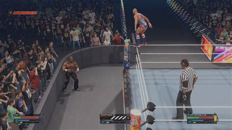 Wwe K Kurt Angle Vs Shawn Michaels Special Guest Referee Match With