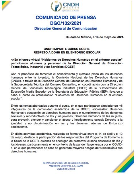 CNDH en México on Twitter La CNDH y la SEP mx a través de la Dir