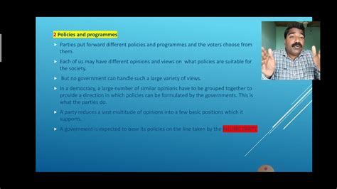 Chapter 6 Political Parties Part 1 Democratic Politics Ii Civics Class