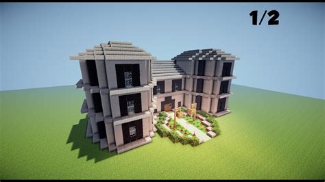 Minecraft Tuto Maison Manoir Re Partie Youtube