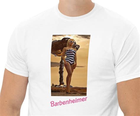 Barbenheimer Barbie X Oppenheimer Crossover Camiseta Etsy México