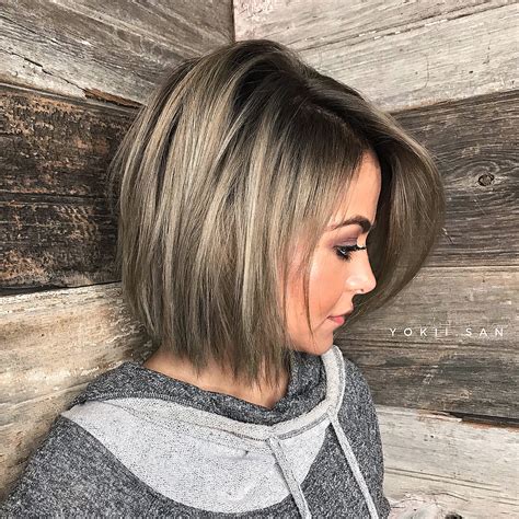 Blunt Bob Haircuts For Women In Page Of