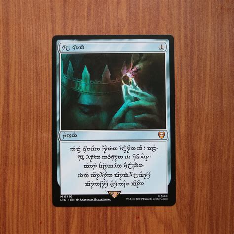 Sol Ring Ltc Hologram Holostamp Magic The Gathering Proxy Mtg