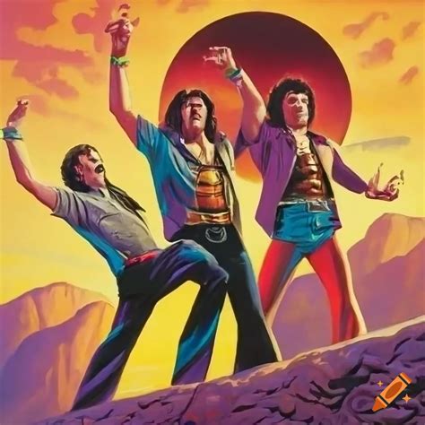 70 S Rock Band Album Cover By The Brothers Hildebrandt