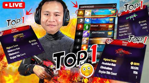 Top 1 Ump And Heal Pistol Grandmaster Push With V Badge Youtubers Tonde