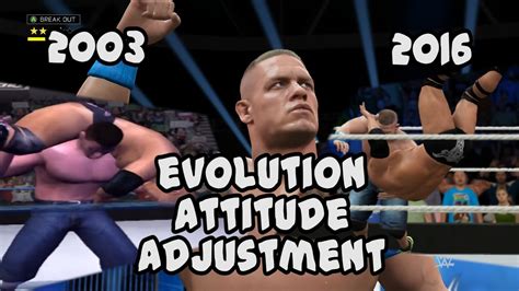 The Evolution Of The Attitude Adjustment From Hctp To Wwe K Youtube