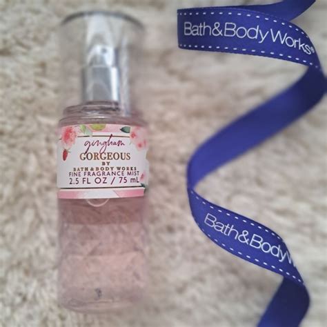 Original Bath And Body Works Usa Gingham Gorgeous Travel Size Fine Fragrance Mini Mist 75ml