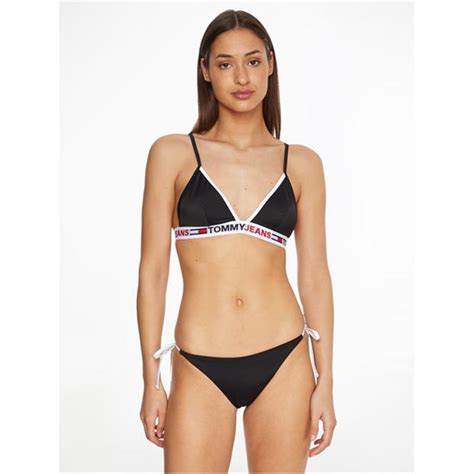 Tommy Hilfiger String Side Tie Cheeky Bikini Women Swimwear