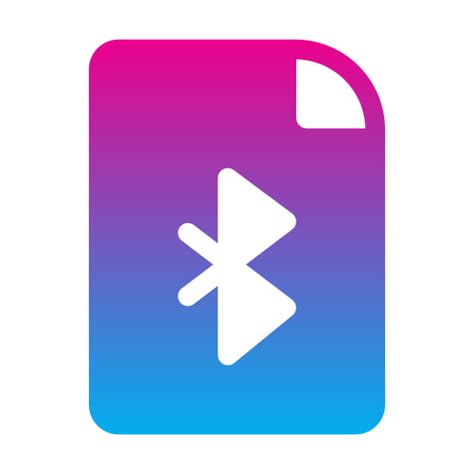 Bluetooth Generic Flat Gradient Icon