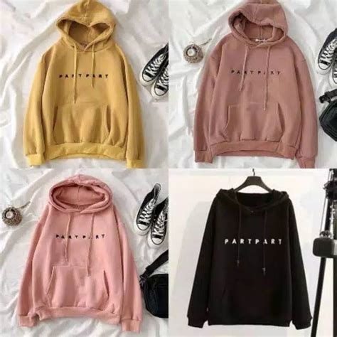 jual hoodie part part unisex shopee indonesia