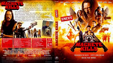 Machete Kills blu-ray dvd covers (2013) german