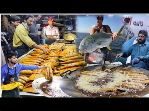 Fried Fish Grilled Fish Karachi S Biggest Seafood Street Street Food