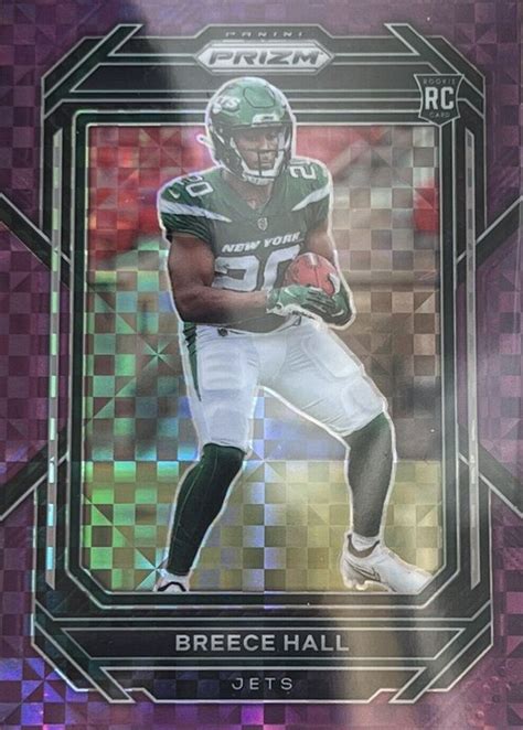 Breece Hall 2022 Prizm 317 Purple Power 49 Price Guide Sports Card