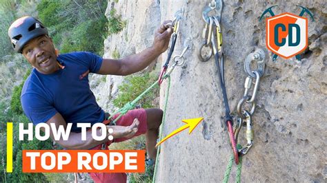 How To Set Up A Top Rope Anchor Climbing Daily Ep 1761 YouTube