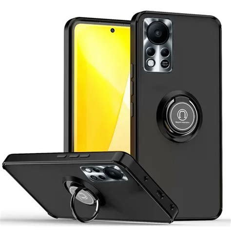 Para Capa Para Infinix Hot S Nfc Textura Da Pele Anel Mercadolivre