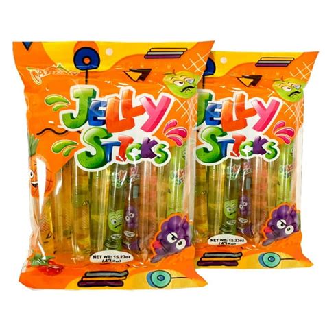 Apexy Jelly Straws Fruit Jelly Filled Strips Tiktok Candy Trend Items