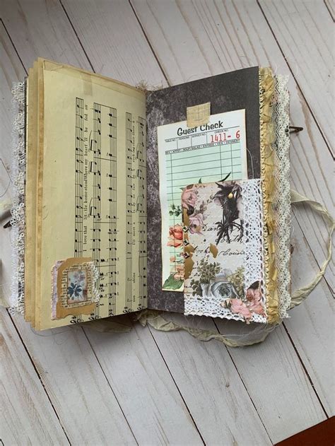 Traveler S Notebook Journal Handmade One Of A Kind Junk Journal