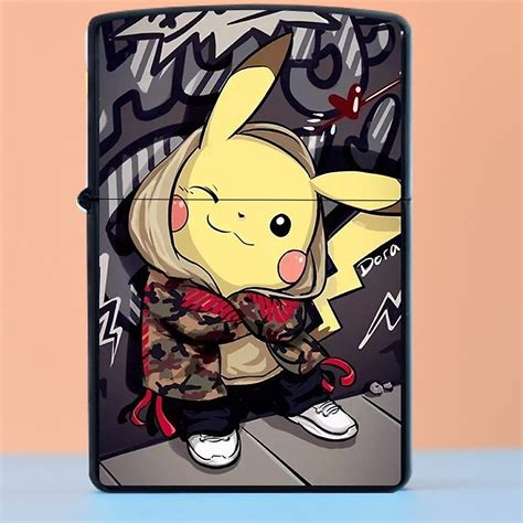 Mua B T L A Zipo Anime Nh T Pokemon Pikachu Trang Ph C Hihop S N T Nh