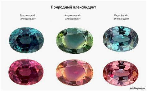 Александритовый эффект: камни-хамелеоны — Jewellery Mag