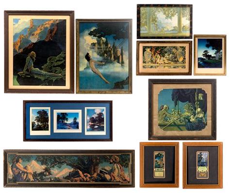 Maxfield Parrish American 1870 1966 Print Collection Sold At Auction