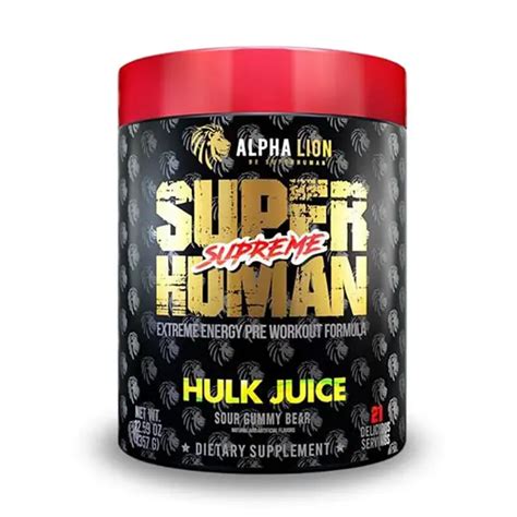 Alpha Lion SUPERHUMAN Burn 2 In 1 Pre Workout Fat Burner THELIPOGUY