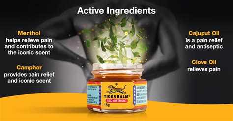 Muscle Pain Balm Joint Ache Ointment Tiger Balm Red Ointment