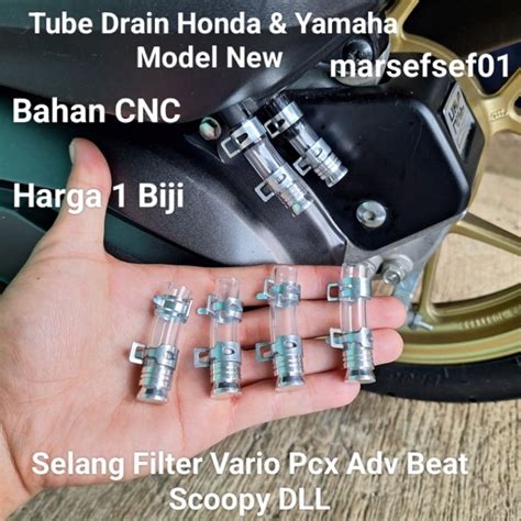 Jual Tube Drain Cnc Model New Selang Tempat Pembuangan Filter Udara