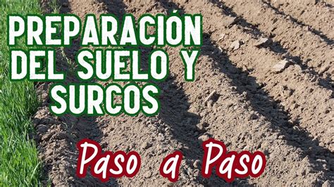 Aprende A Preparar El Suelo Hacer Surcos Para Tu Huerto Paso A Paso