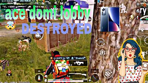 BGMI Mountage Video 1v4clutch ACE Lobby DESTROYED YouTube