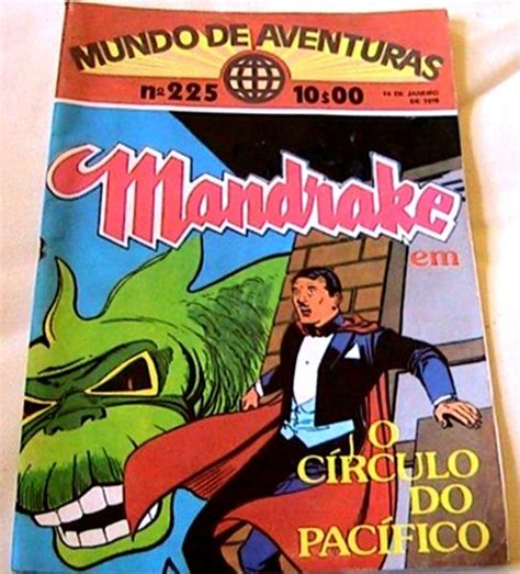 MANDRAKE ANTIGO GIBI MUNDO DE AVENTURAS DE 1978 LOJA GIBIMANIA