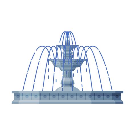Water Fountain Generative Ai 27990504 Png