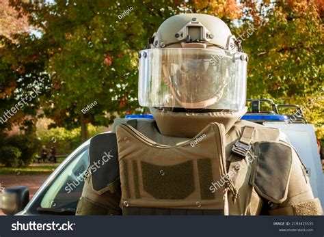 Sapper Suit Demining Shells Mines Stock Photo 2193425535 Shutterstock