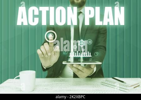 L Gende Conceptuelle Plan D Action Id Es D Affaires Liste Des Choses