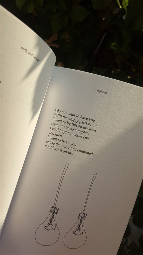 Rupi Kaur Milk And Honey One Of My Favourite Quotes Milk And Honey Quotes Milk And Honey