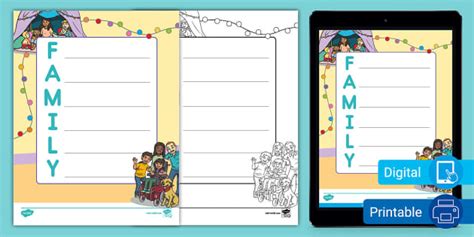 Family Acrostic Poem Template (Teacher-Made) - Twinkl