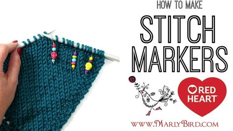 How to Make Stitch Markers - Marly Bird