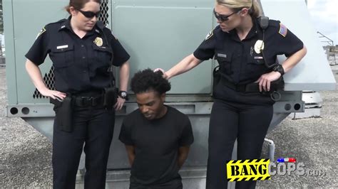Milf Cops Take Pervert To A Rooftop After Getting Caught Peeping On Women